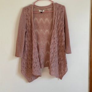 Mauve cardigan